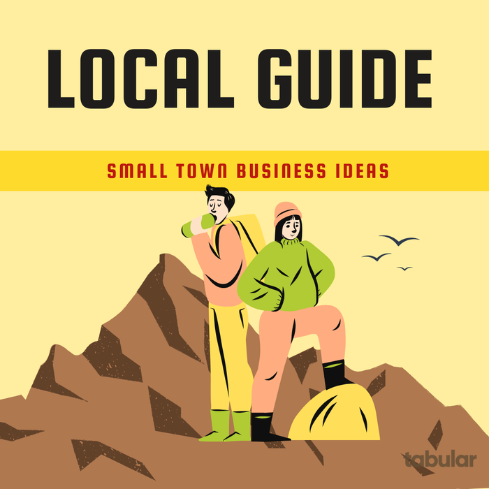 Small town businesses: local guide.